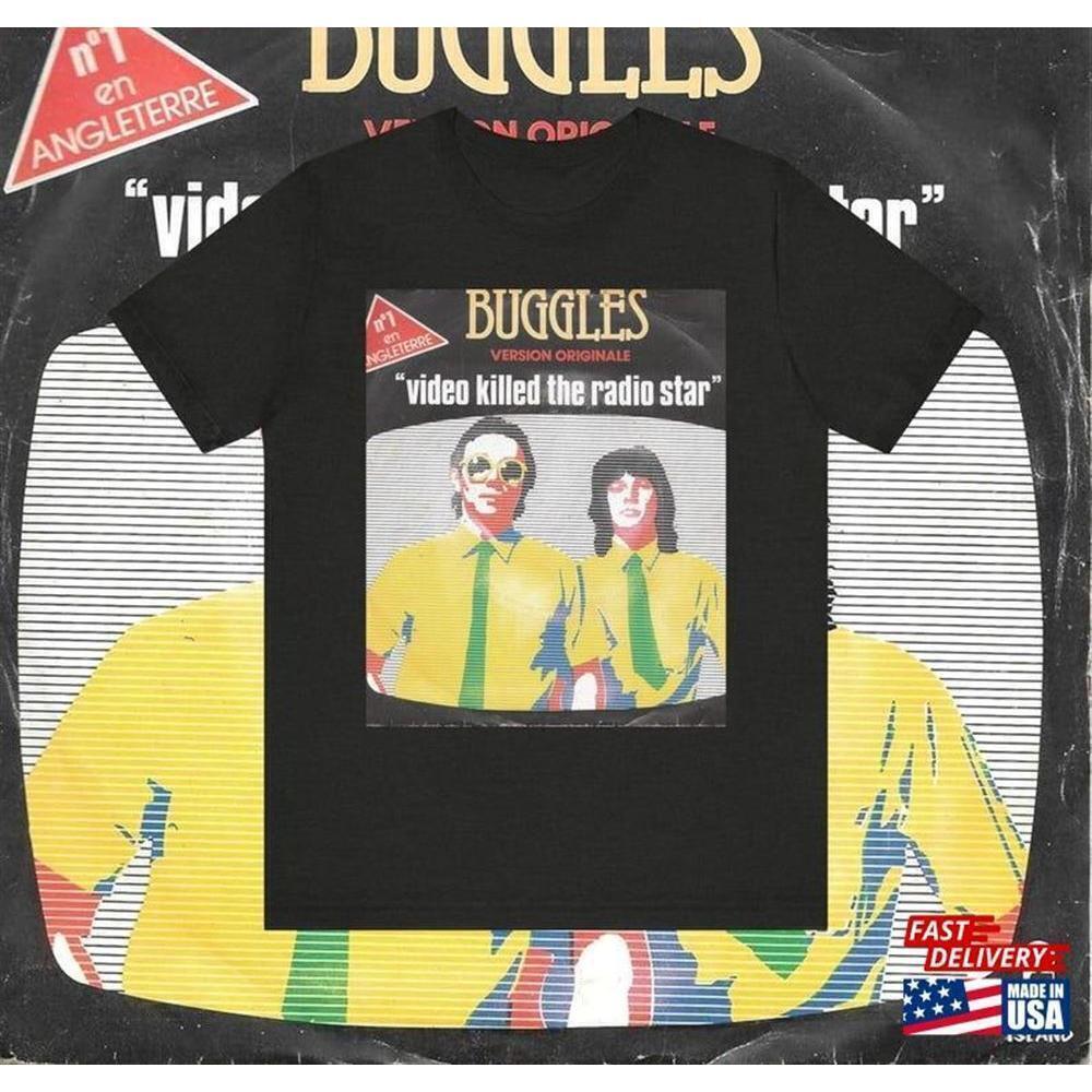 Buggles Music Killed The Radio Star Fan Tshirt Classic